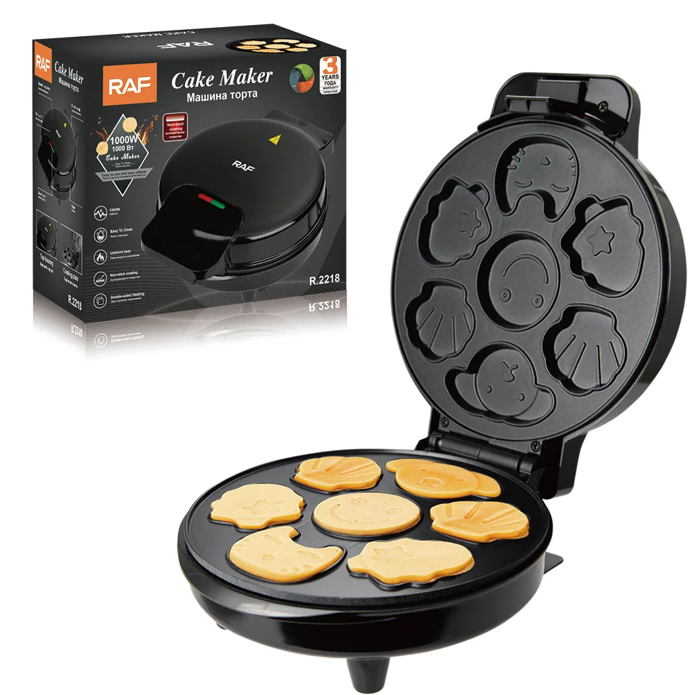RAF 1000W Electric Cake Maker Multi Shape Cookie Maker — photo 2