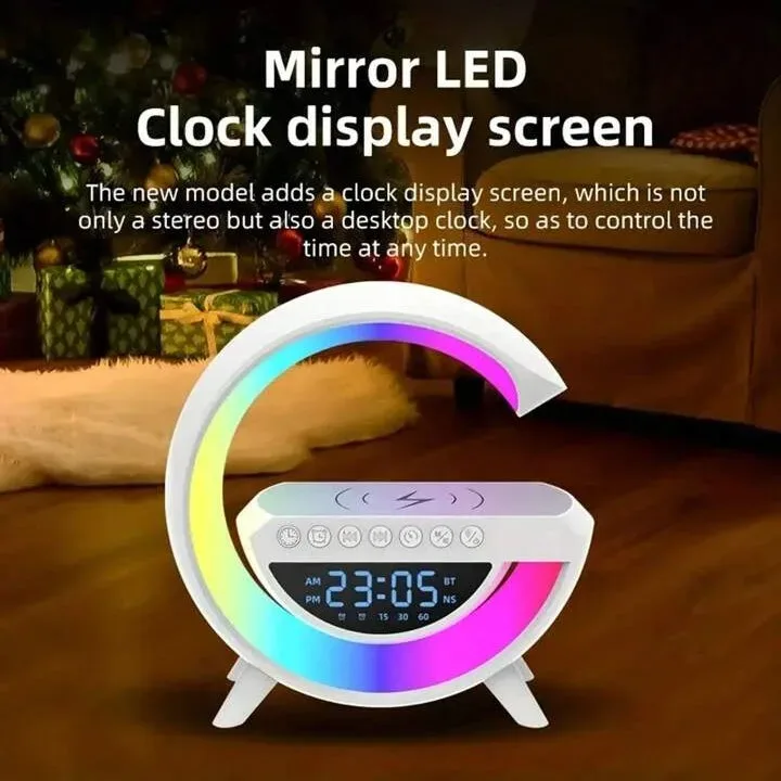 15W Lamp Speaker & Wireless Charger 1500mAh Rechargeable β photo 3