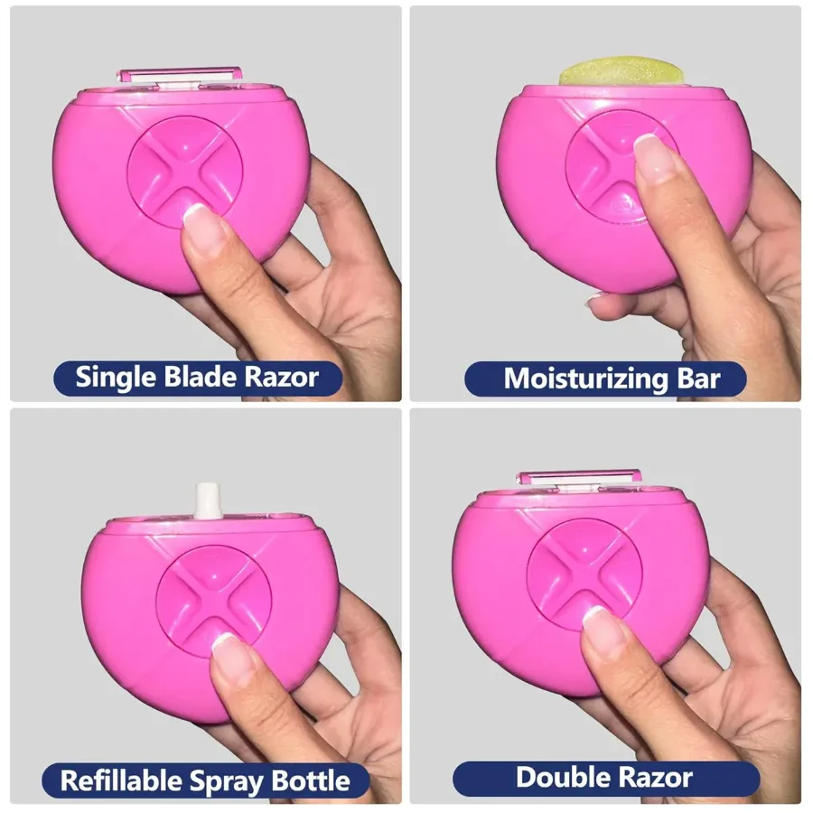 4 in 1 Women’s Electric Razor & Epilator – Manual Body Hair Trimmer — photo 4