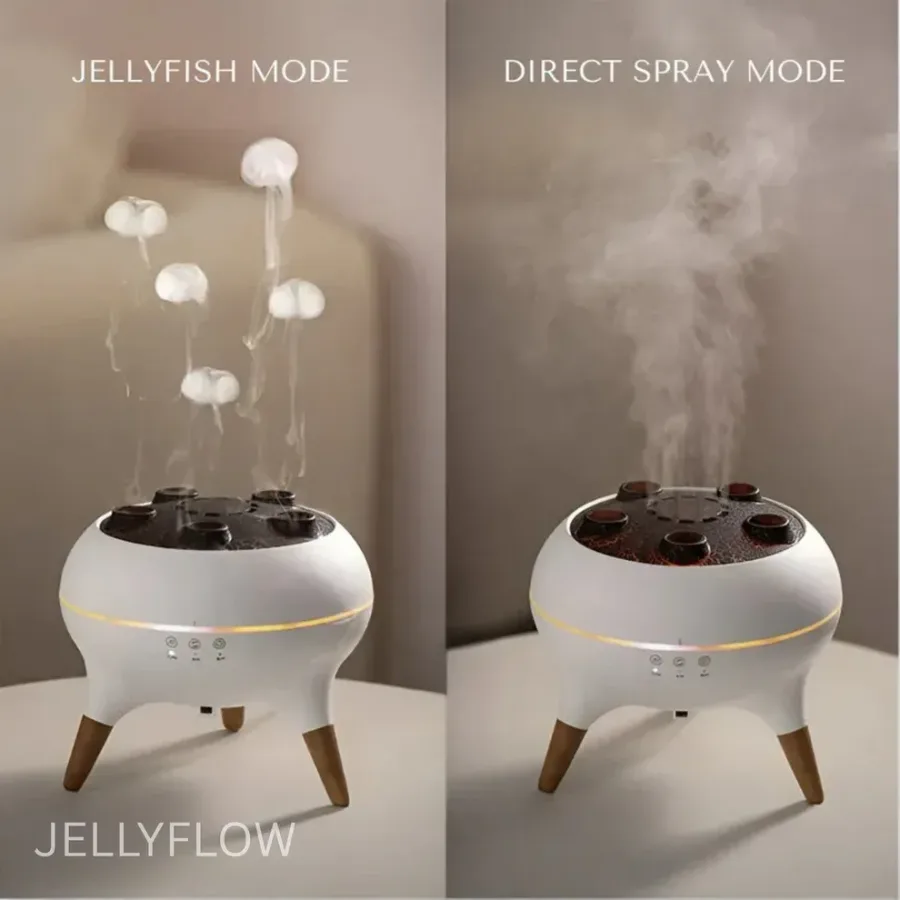 Jellyfish Essential Oil Diffuser – Mood Light, Mist & Remote Control — photo 3