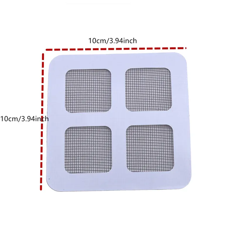 Set of 10 Anti-Clog Mesh Drain Filter – Hair & Insect Resistant Bathroom Screen — photo 7