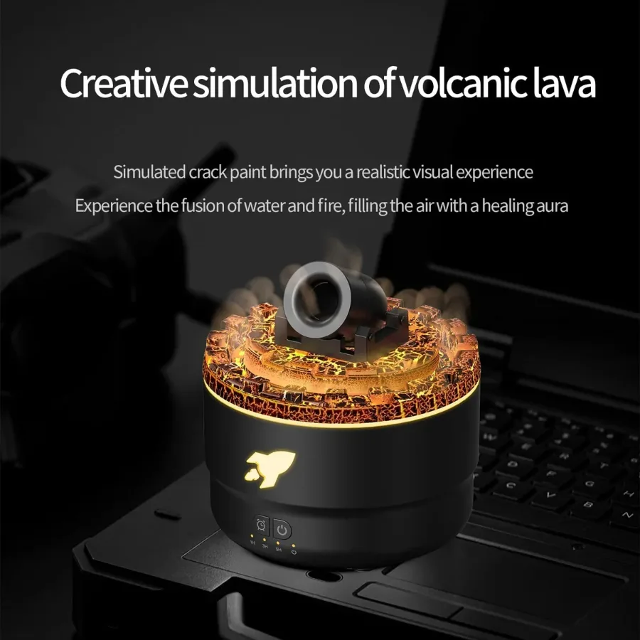 Cannon Blast Aroma Diffuser – Volcano Mist Humidifier — photo 3