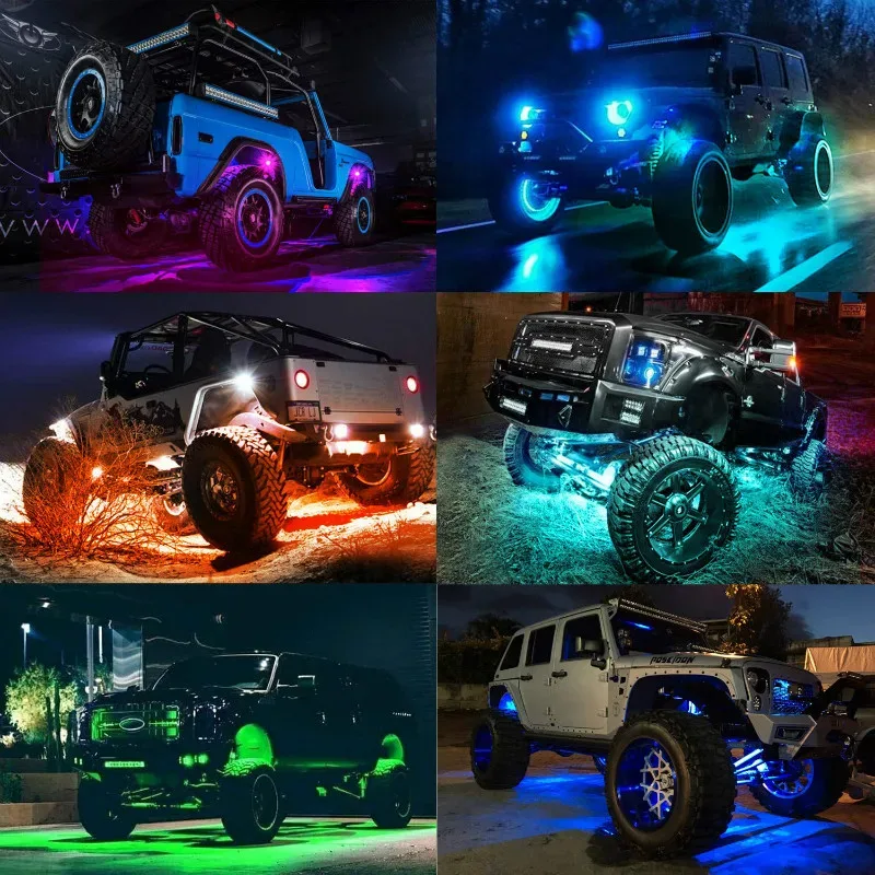 RGB Ambient Wheel Lights – 16M Colors & lamp Music Sync — photo 5