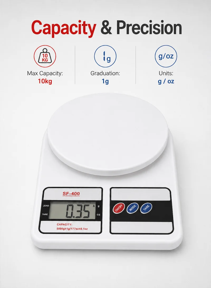 5Kg/1g Electronic Kitchen Scale with Digital LCD Display β photo 7