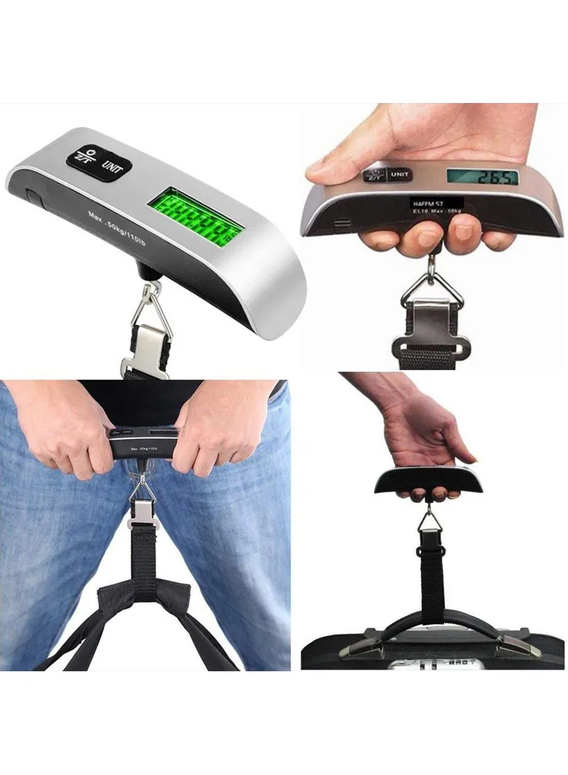 50kg Max Digital Luggage Scale with Tare & Back-lit LED Display K-8 β photo 2