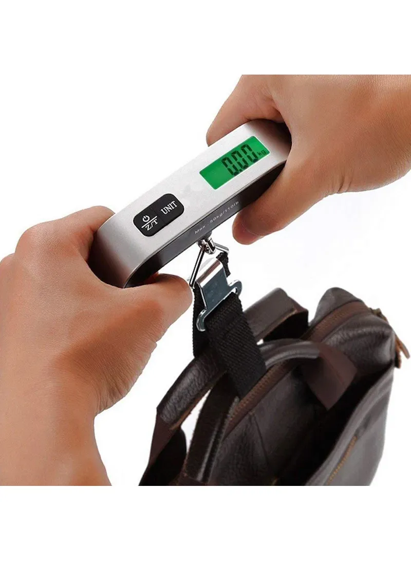 50kg Max Digital Luggage Scale with Tare & Back-lit LED Display K-8 — photo 5