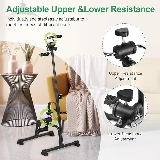 Pedal Exerciser Bike, Hand Arm Leg and Knee Peddler β photo 2