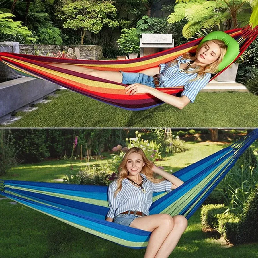 Hammock Portable Camping Hanging Outdoor Swing — photo 2