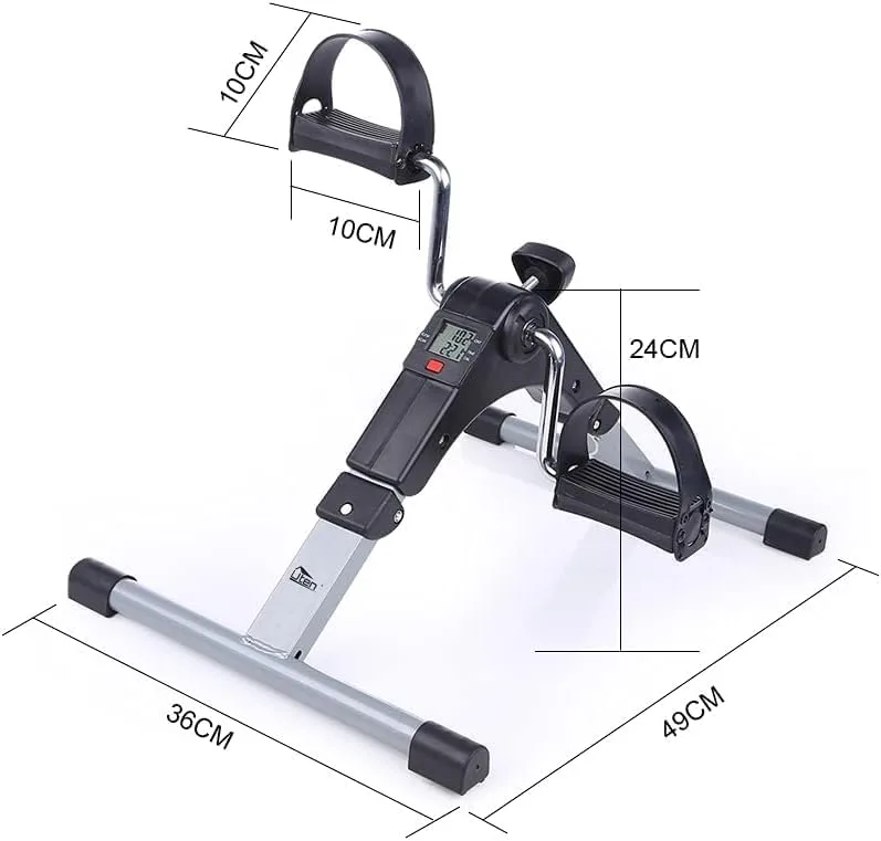 Sport Foldable Pedal Exerciser, Stationary Under Desk Exercise Equipment Arm/Leg/Foot Peddler Exercise — photo 8