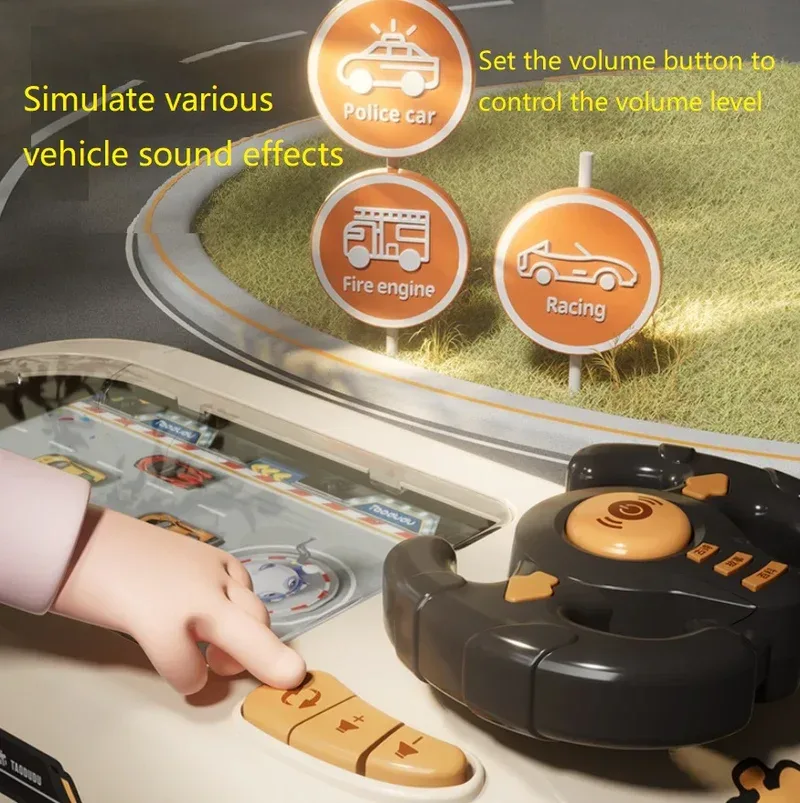 Simulated Driving Racing Car Game with Sound β photo 5
