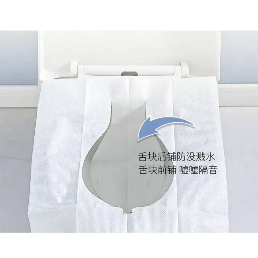 10 Pcs Disposable Anti-bacterial Toilet Paper β photo 2