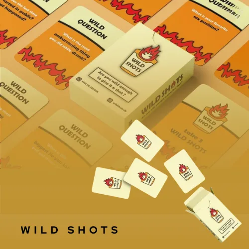 Wild shots card game - drinking game