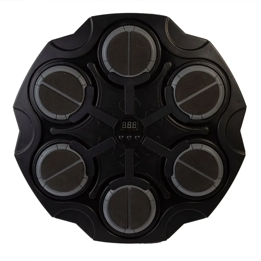 6 Target Bluetooth Music Boxing machine Warrior Hexagonal Boxing Target With Glove Set — photo 3