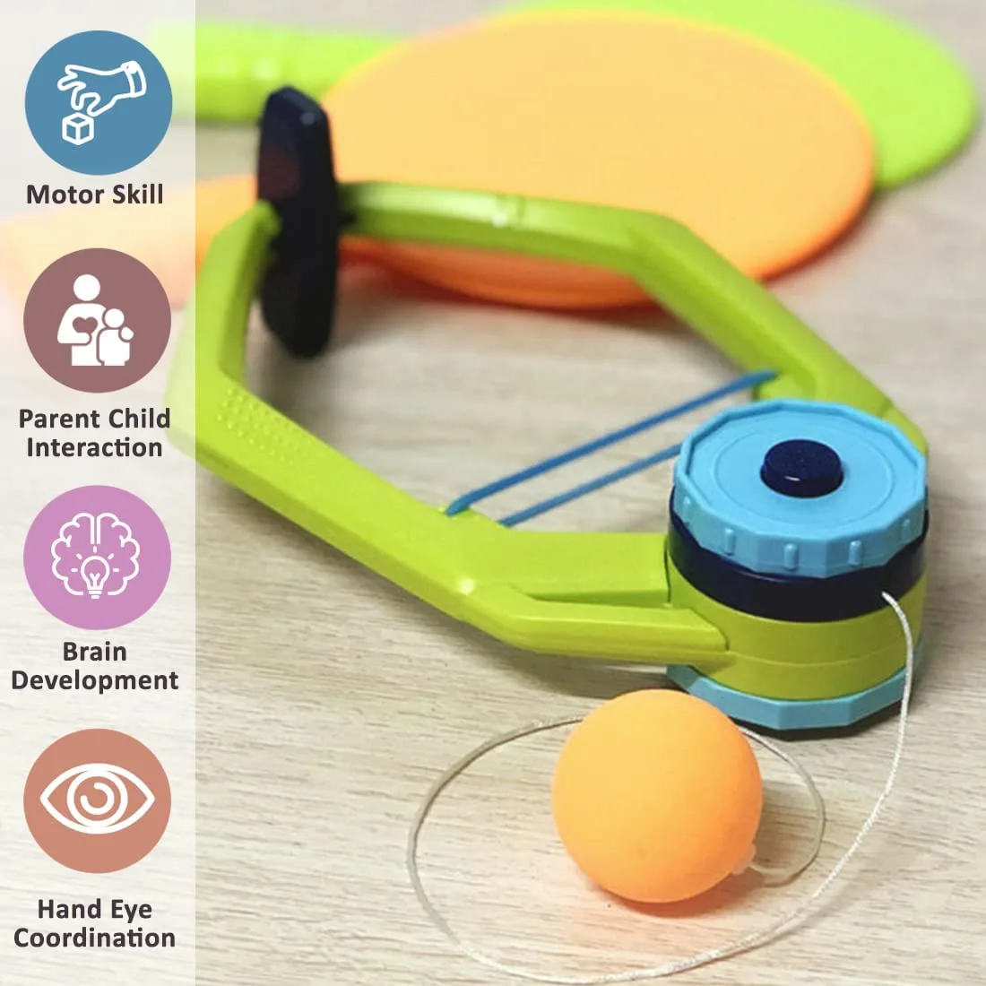 Door Portable Hanging Table Tennis Trainer β photo 2