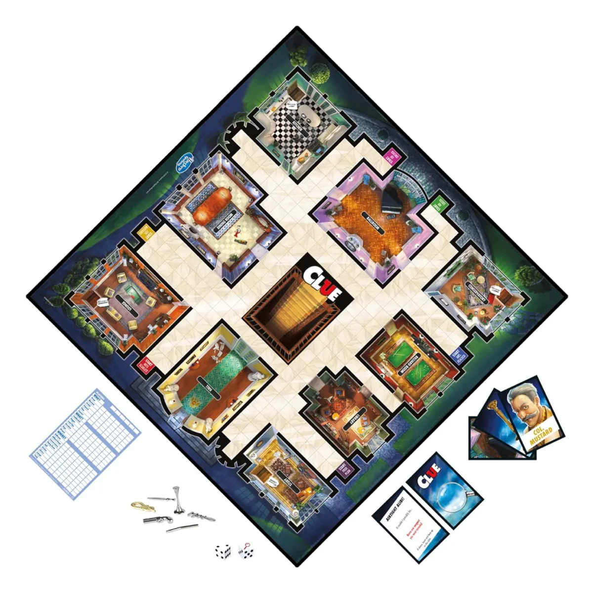 Hasbro Clue: Mystery Family Party Board Game β photo 2