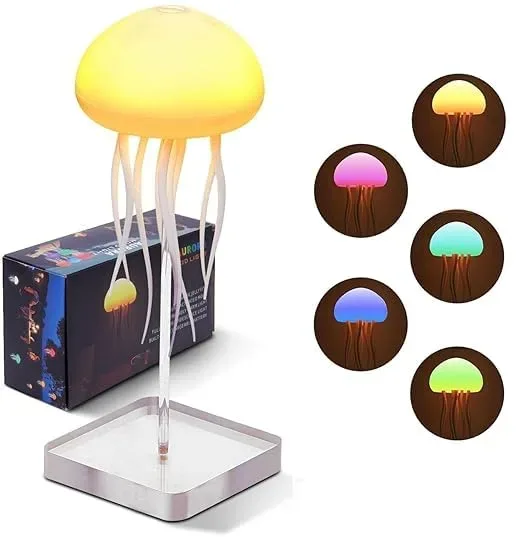 Aurora Jellyfish Mood Light Lamp | Hanging or Desktop — photo 4
