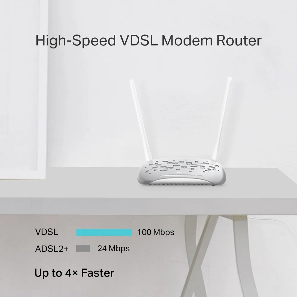 TPLINK Wireless VDSL/ADSL Router 300Mbs | W9950 — photo 4