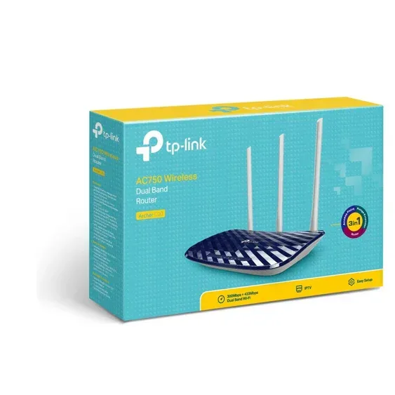 TP-Link 3 IN 1 Archer C20 AC750 Wireless Dual Band Router — photo 4