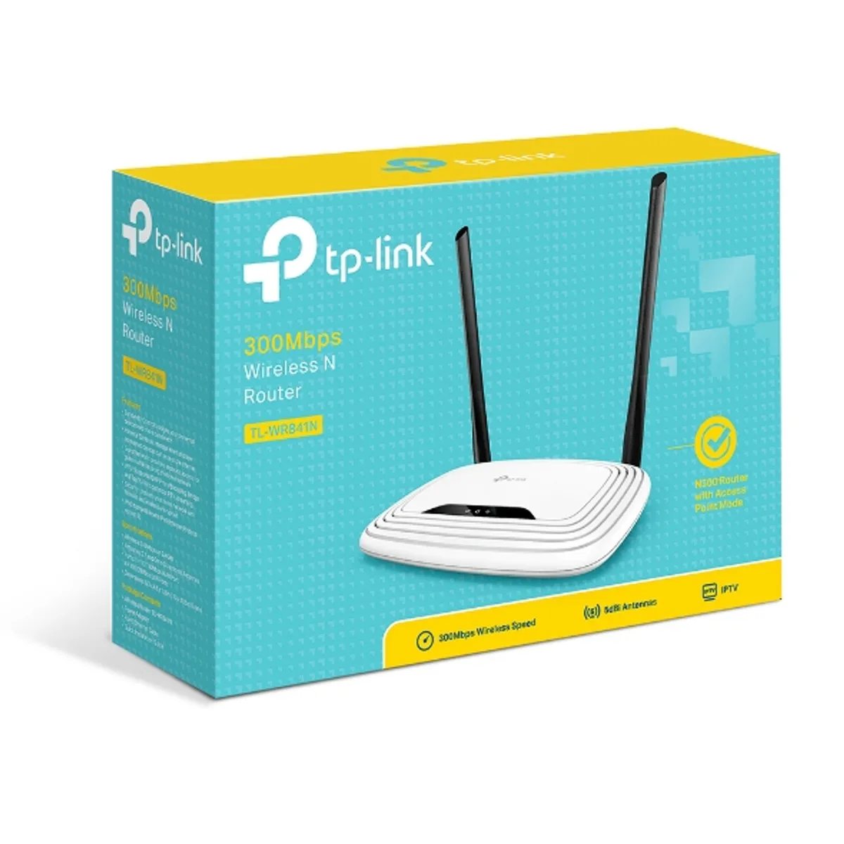 TP-LINK Wireless Router 300Mbps With 2 Antennas | WR841N β photo 4