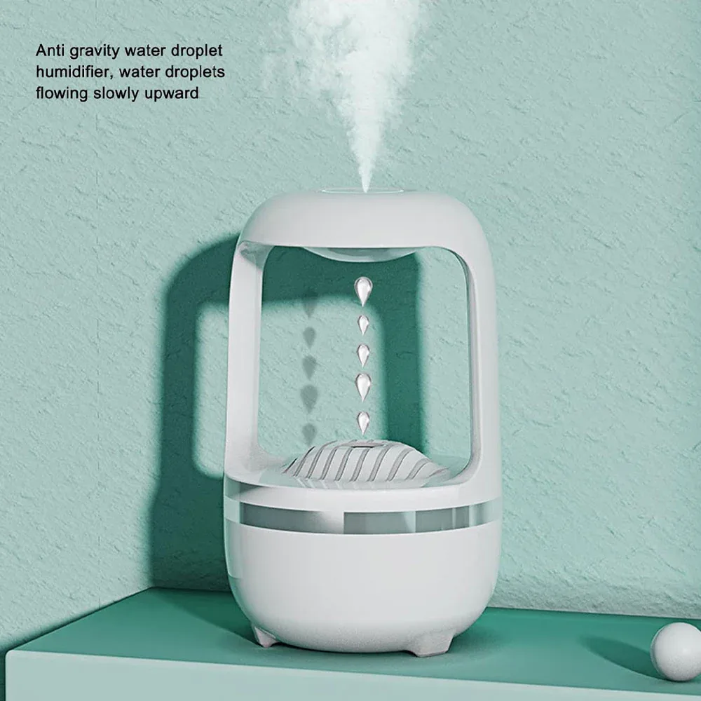 Anti Gravity Water Drop Humidifier Great Room Smart Humidifier Water Droplet — photo 2