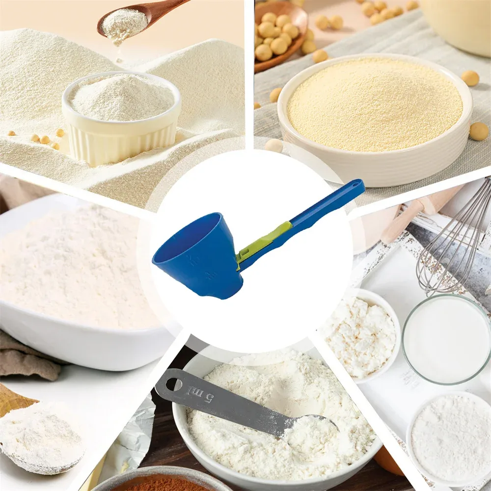 Adjustable Fitness Measuring Spoon, Precision Portion Control Scoop For Protein Powder β photo 5