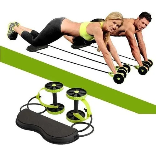 Revoflex Xtreme Abs Abdominal Exercise Wheel Body Strength Training Roller — photo 3