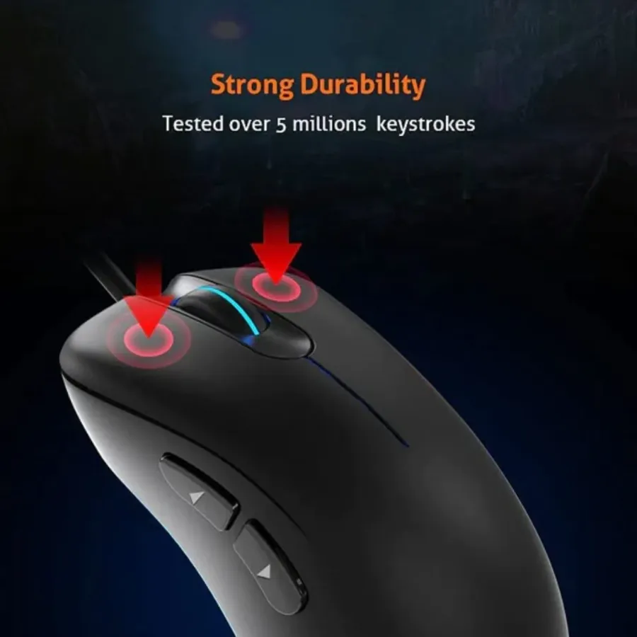 MeeTion GM19 Usb Wired Optical Gaming Mouse With Fcc Standards — photo 5