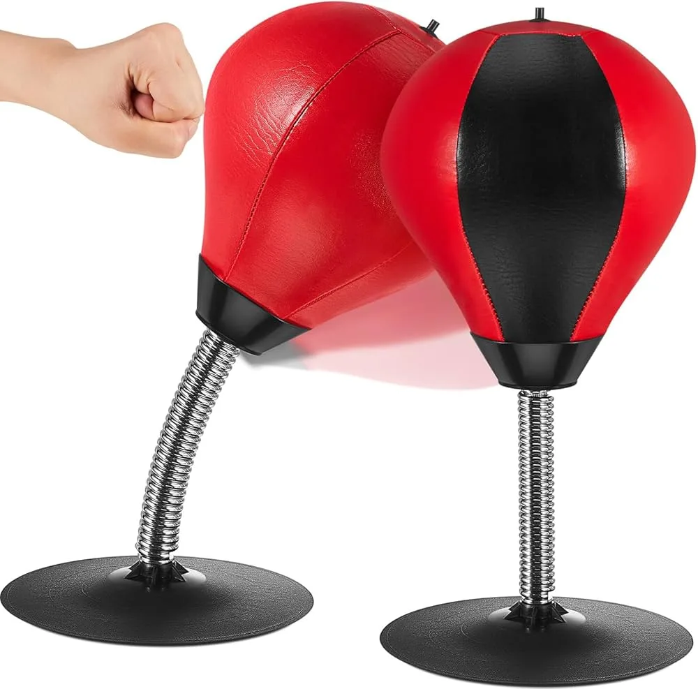 Desktop Punching Bag, [Upgrade, Flexibility] Boxing Bag Speed Balls Boxing High - Black color — photo 5