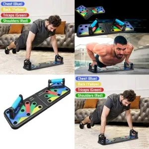 12 in 1 Push Up Board System Foldable Workout Portable Trainer for Home Fitnes — photo 4