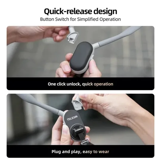Magnetic Neck Mount for Phone Holder - TELESIN — photo 5