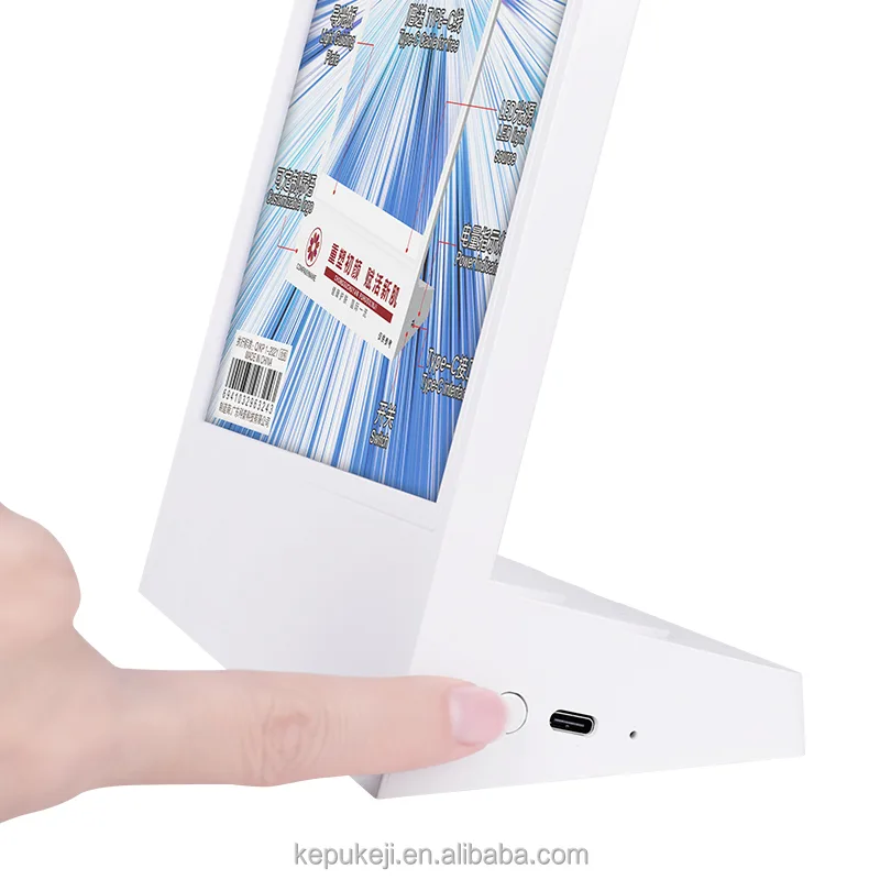 Rechargeable A4 desktop advertising light box
Acrylic Flashing Led Table Menu Restaurant Card
Display Holder Stand β photo 3