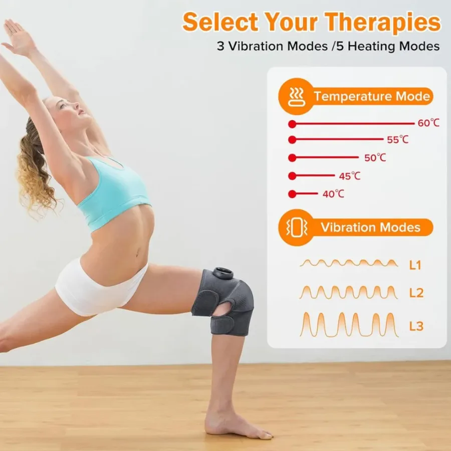 NUOYI 3 IN 1 KNEE MASSAGER β photo 3