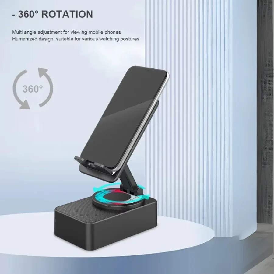 Kisonli M1PLUS Mini Portable Phone Holder Professional Wireless Speaker β photo 3