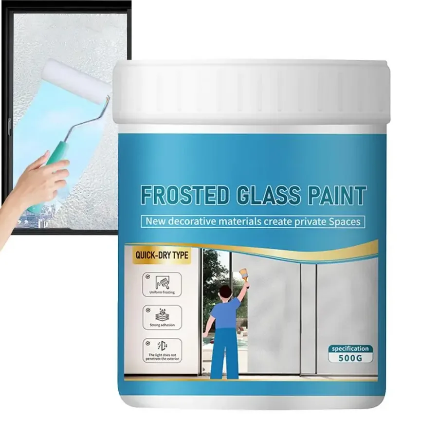 Glass Window Privacy Paint | Portable Frost Spray Paint 300G