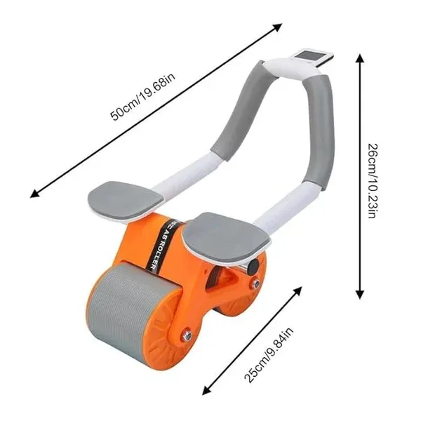 Abdominal Exercise Wheel Elbow Support Rebound Roller Automatic - AB Wheel — photo 5