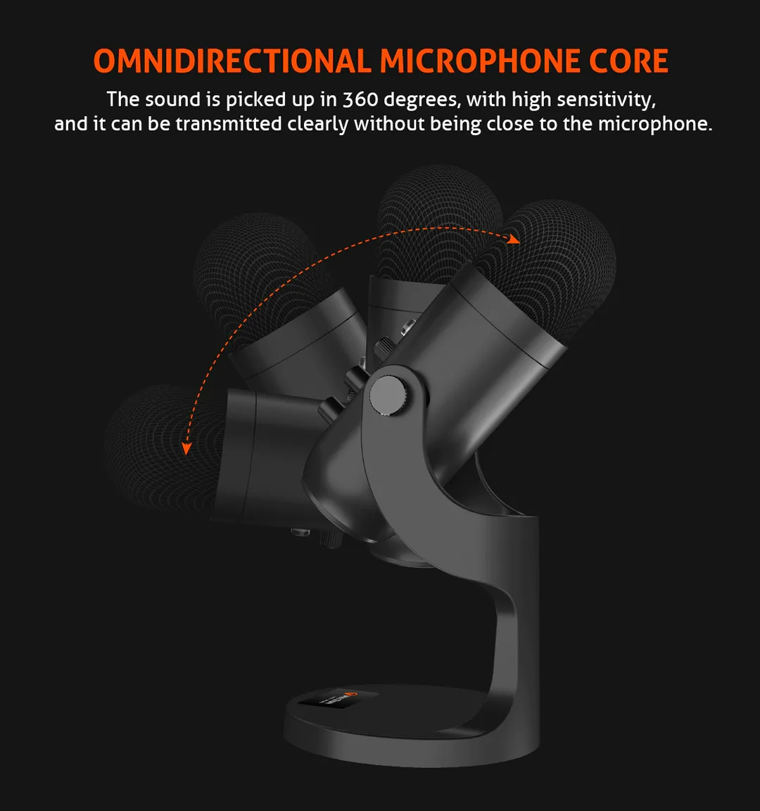 Meetion MC20 Professional Wired Conference Gaming Microphone — photo 4