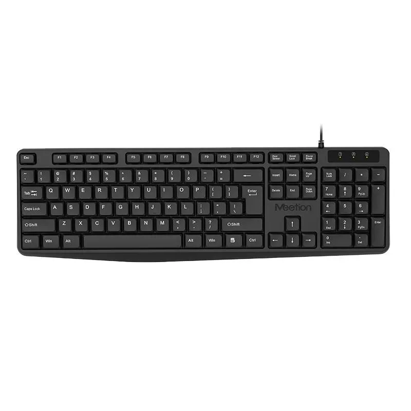 Meetion MT-K200 Economical Universal Waterproof 104 Keys USB Wired Office Keyboard β photo 6