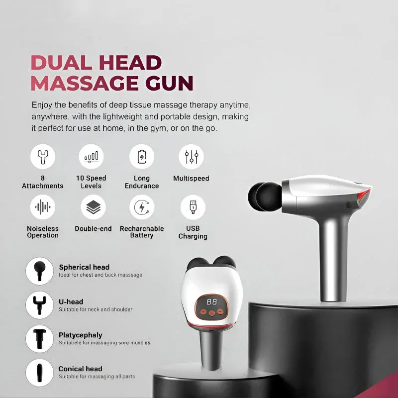Double Head Massager Gun — photo 5