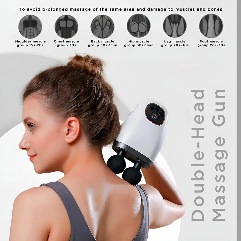 Double Head Massager Gun