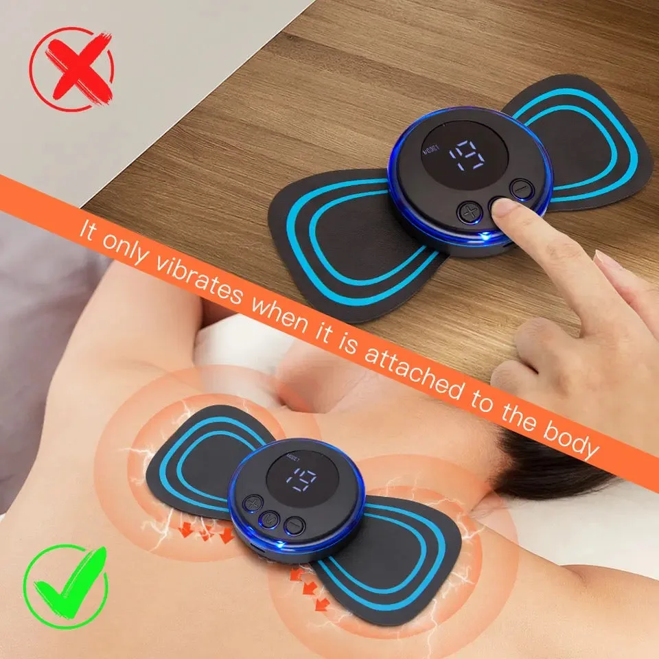 EMS Mini Portable Electric Neck, Back & Body Pain Relief Massager — photo 2
