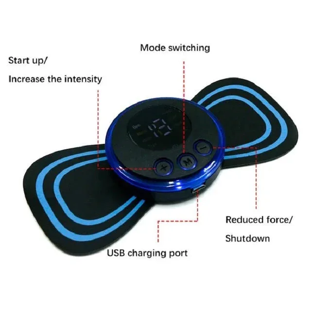 EMS Mini Portable Electric Neck, Back & Body Pain Relief Massager β photo 7