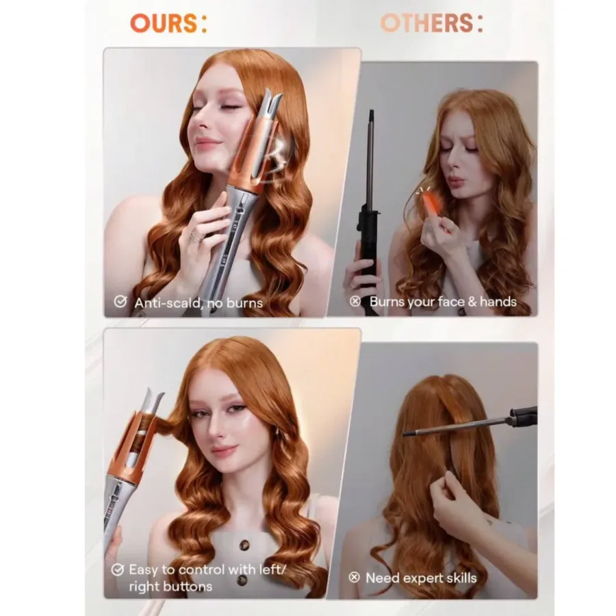 SHEGLAM HAIR It-Curl One-Touch Instant Curler,32mm — photo 6