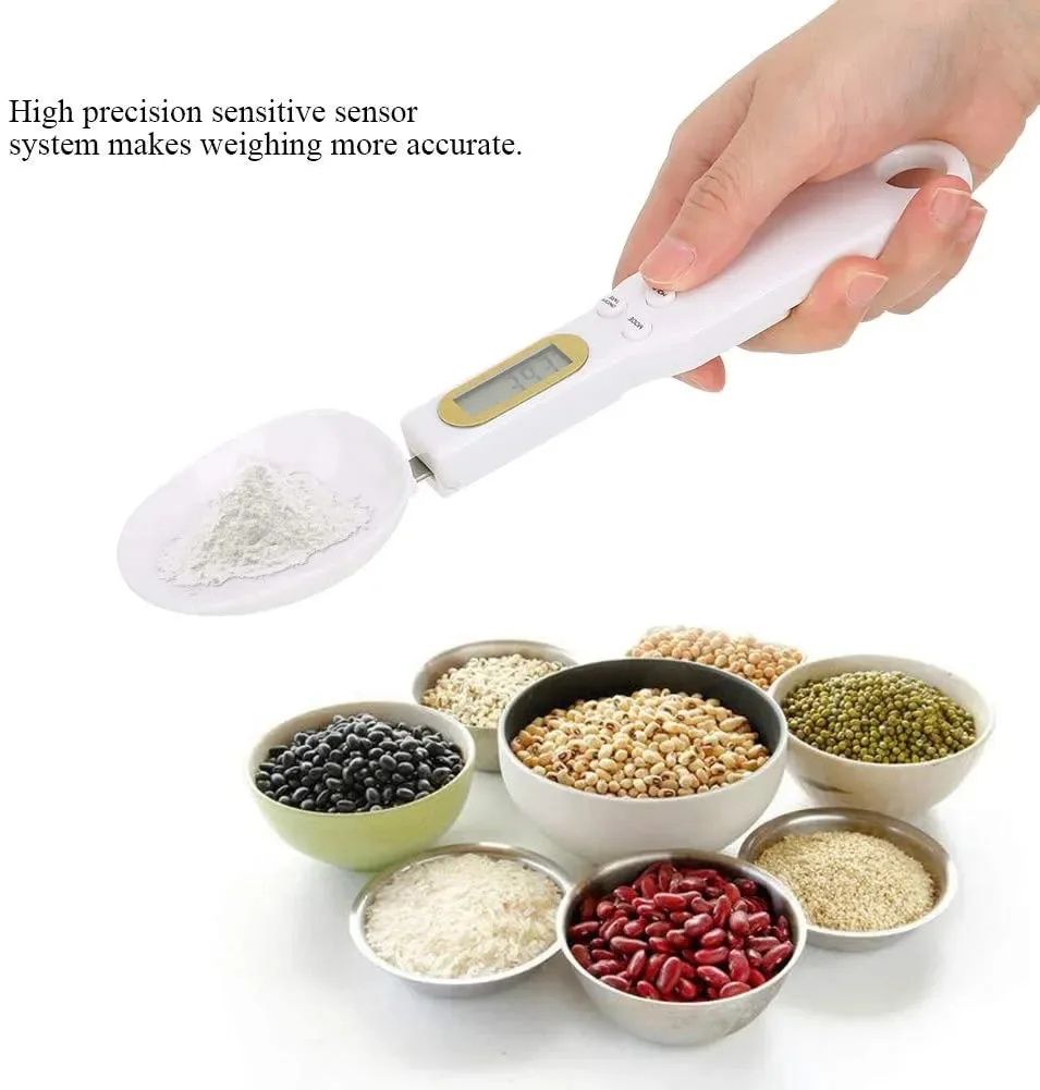 LCD Display Digital Kitchen Measuring Spoon Scale β photo 2