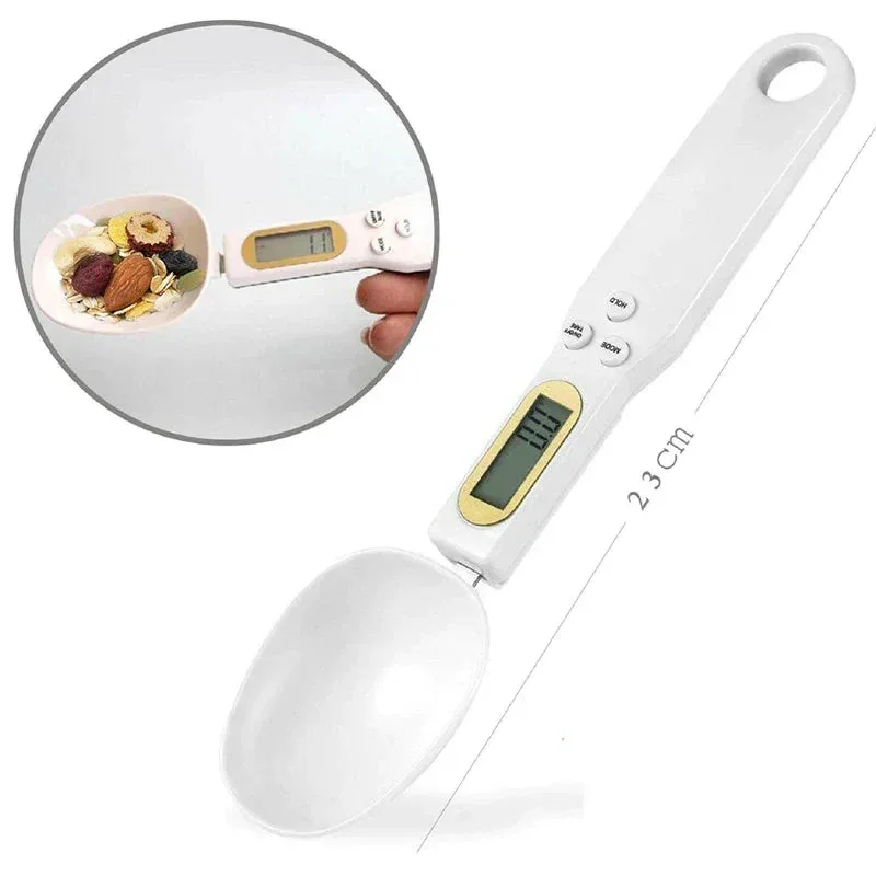 LCD Display Digital Kitchen Measuring Spoon Scale β photo 3