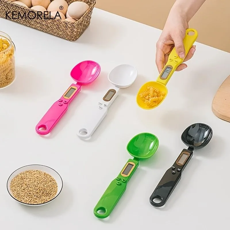 LCD Display Digital Kitchen Measuring Spoon Scale — photo 5