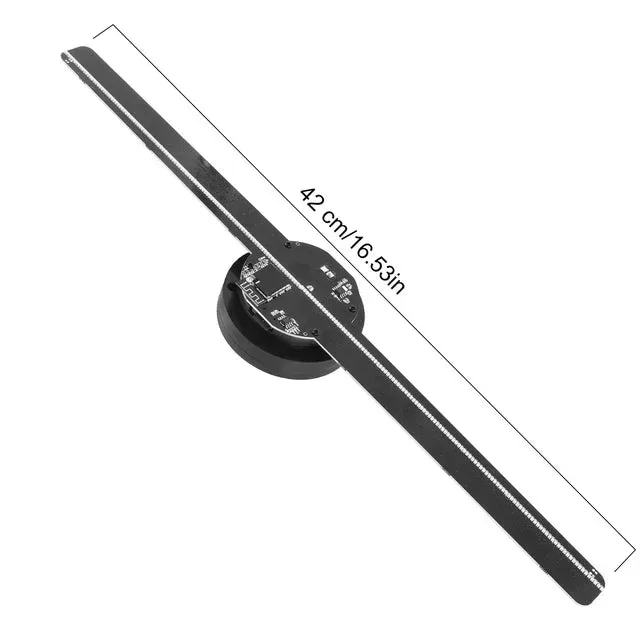 3D Holographic Projector Display Fan LED Hologram Player Lamp β photo 6