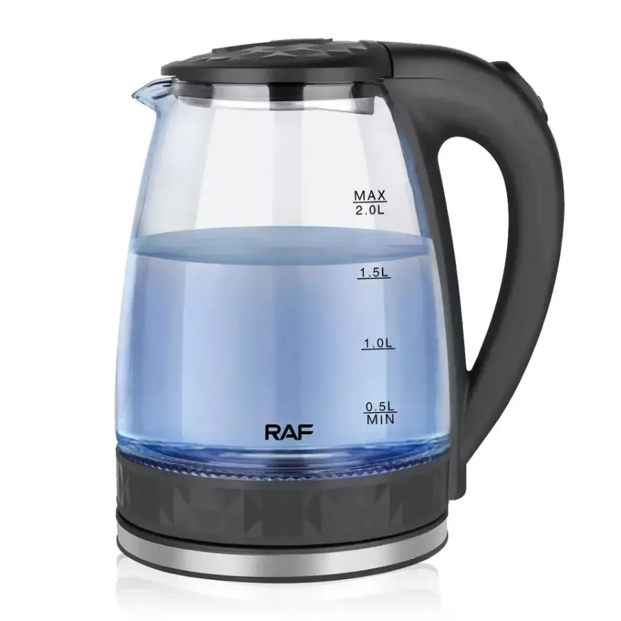 Raf Glass 2 Litre Electric Kettle Heater R7865 R7218 β photo 2