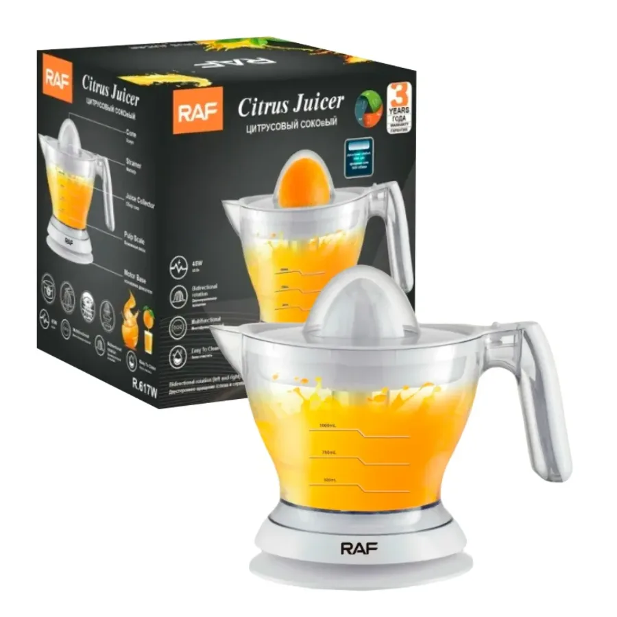 RAF Electric Citrus Juicer Bidirectional Rotation 1 L R617W — photo 3