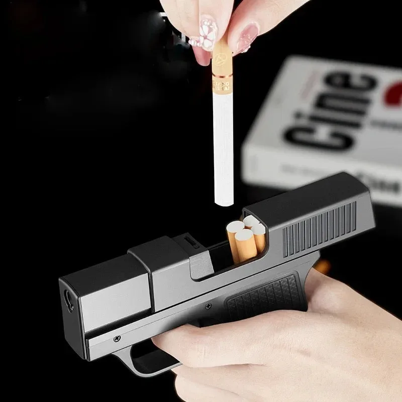 Pistol Lighter Torch Gas Gun Lighters Cigarette Case β photo 2