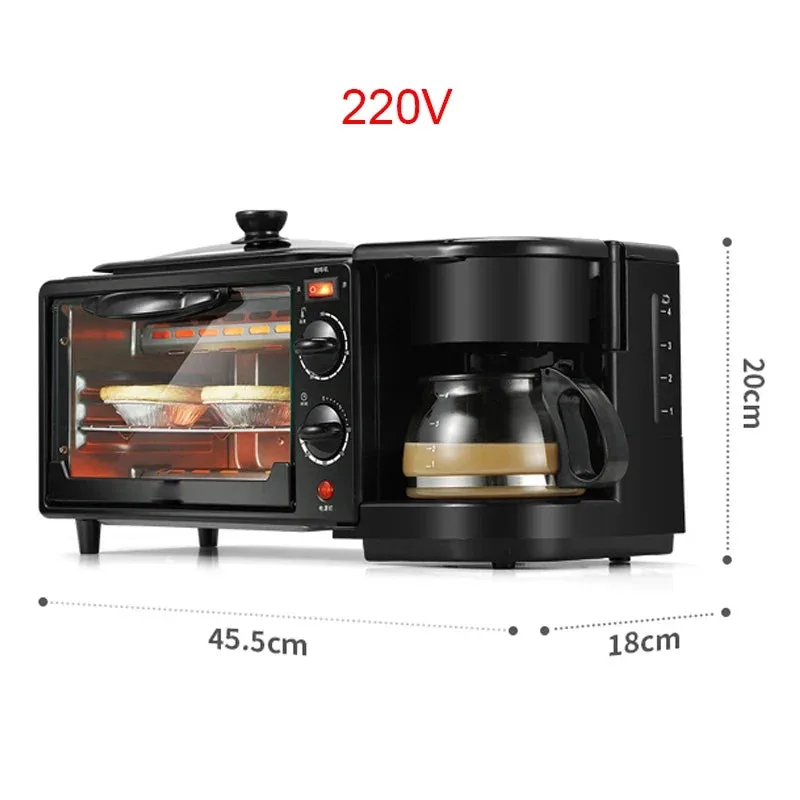 Raf 3 In 1 Breakfast Maker Grill-Frye-Coffe maker 9 Litre R5308B — photo 4